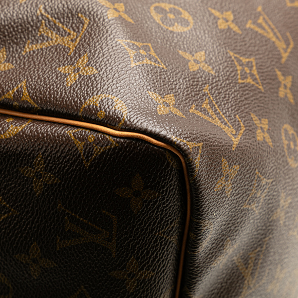 Pre-Loved Louis Vuitton Monogram Keepall 55 - Picture 9 of 12